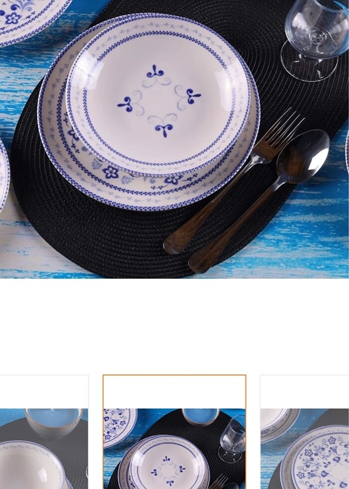 6 kişilik yemek takımı - Görsel 5