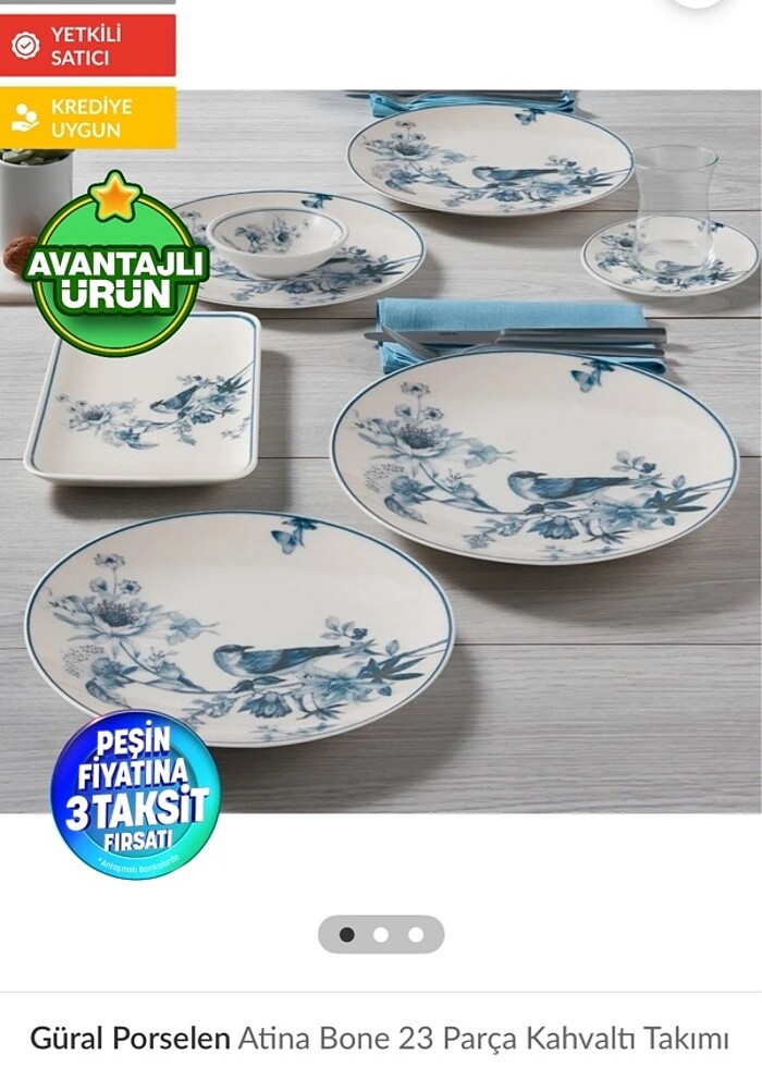 Kahvaltı takımı - Görsel 3