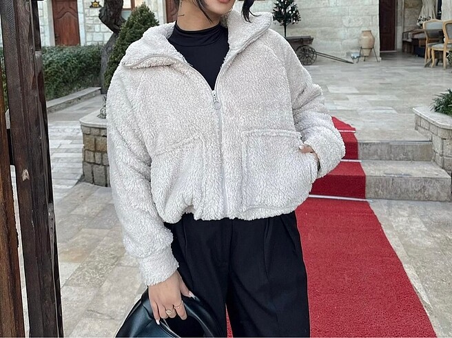 Peluş ceket