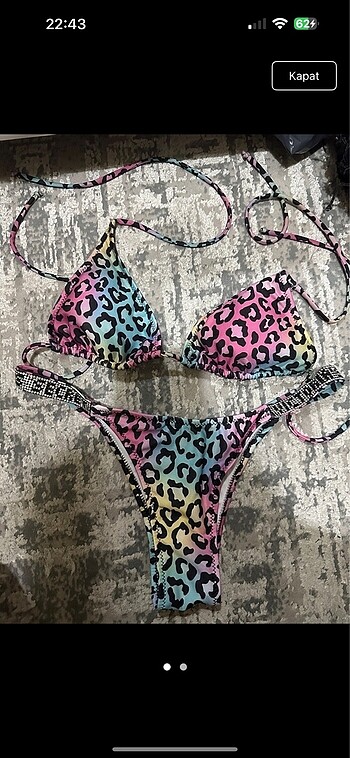 Zara Takım bikini ve elbise 3 adet