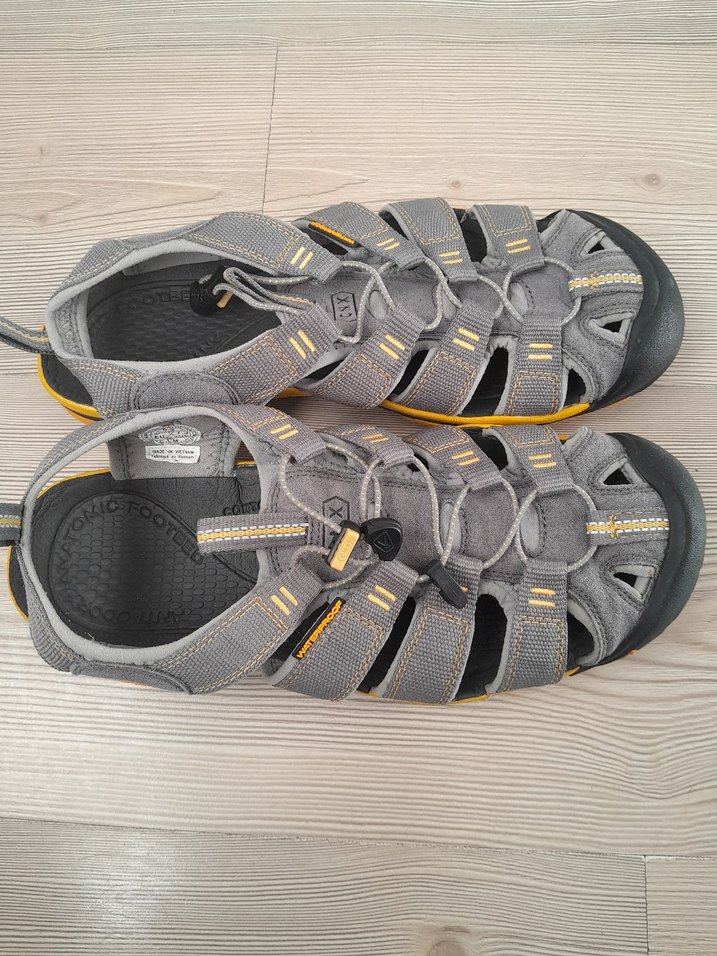 Gri Erkek Spor Sandalet Keen Bantlı 41 - Görsel 5