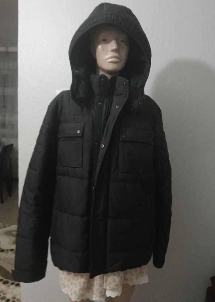 Erkek Jack Jones şişme mont M beden  Norvecten alındı.Orjinaldir - Görsel 2