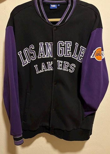 Mor Los Angeles Lakers Ceket