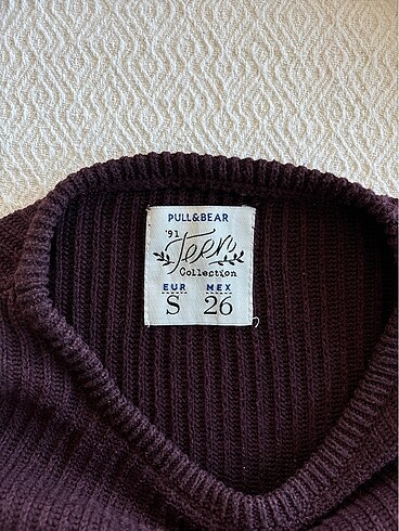 Pull and Bear Triko ince kazak