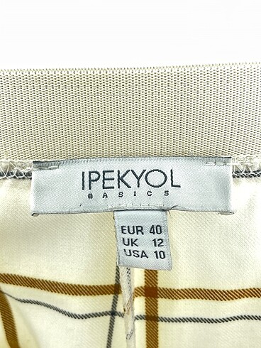 40 Beden çeşitli Renk ipekyol Kumaş Pantolon %70 İndirimli.
