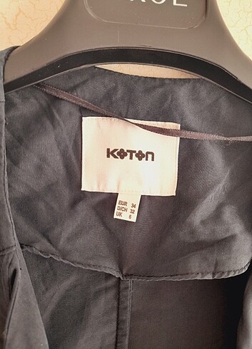 xs Beden Koton trenckot