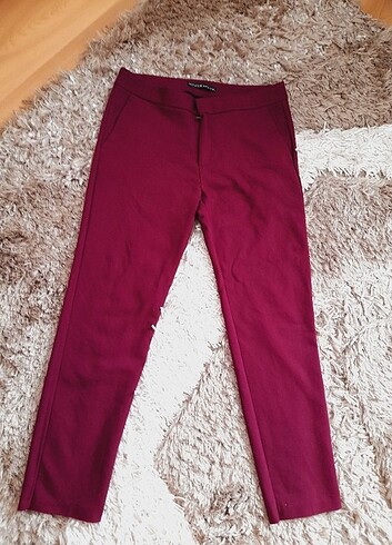 m Beden bordo Renk Pantolon