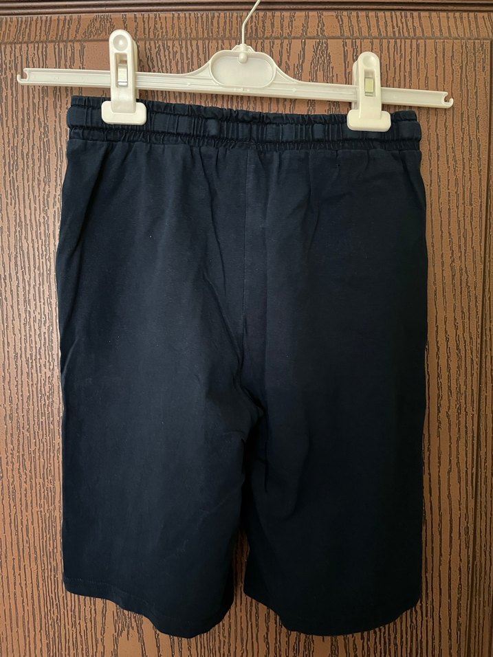 Lacivert Erkek Çocuk Rahat Kesim Şort - Görsel 3