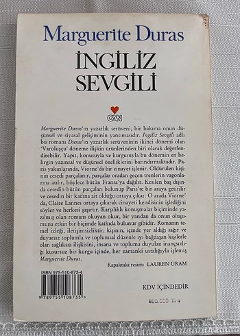 Marguerite Duras ve Bodo Kirchhoff Kitapları - Görsel 4