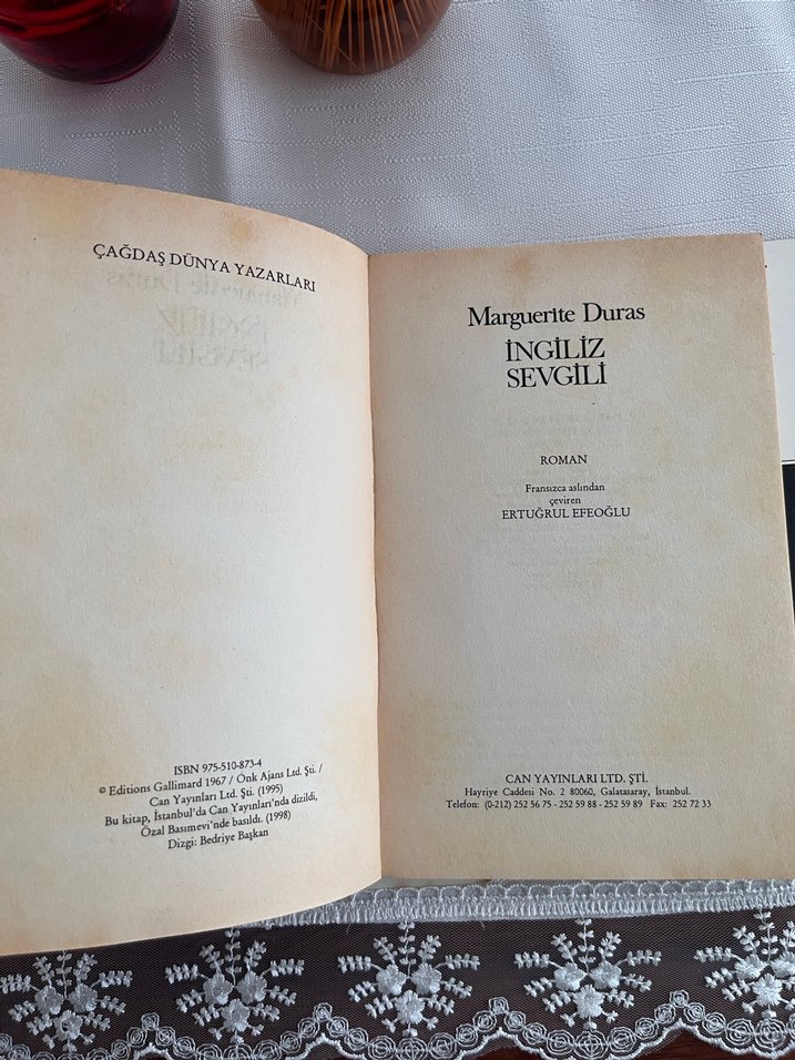 Marguerite Duras ve Bodo Kirchhoff Kitapları - Görsel 3