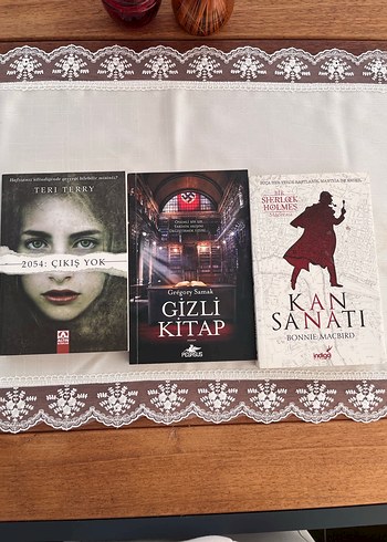 2054: Çıkış Yok, Gizli Kitap, Kan Sanatı Romanları - Görsel 2