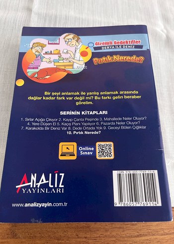 Analiz Çocuk Gizemli Dedektifler - 10 Kitap - Görsel 6