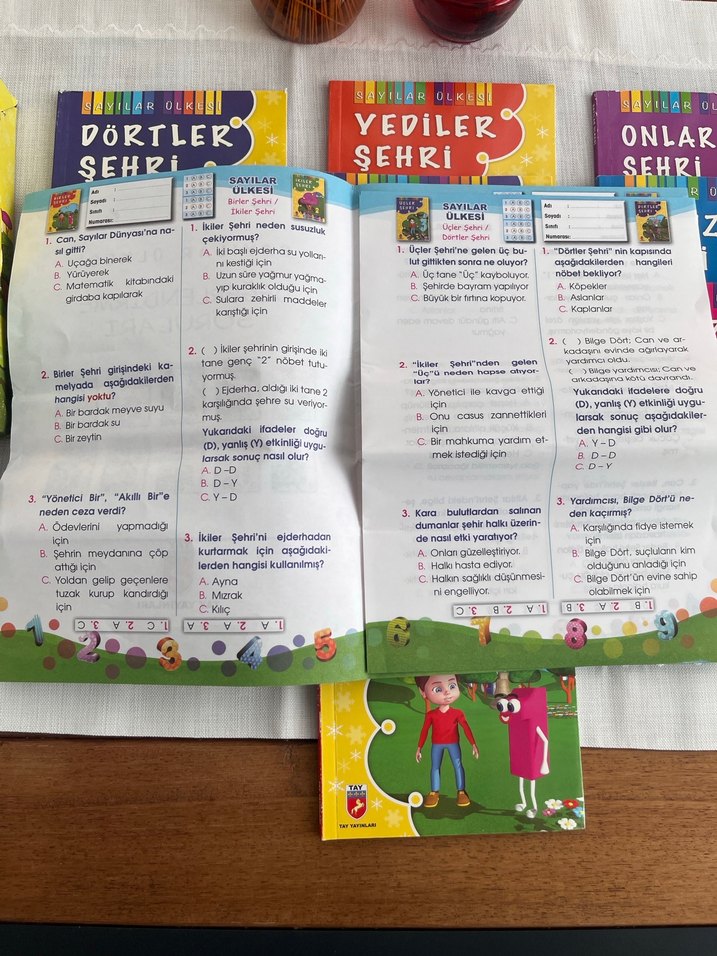 Sayılar Ülkesi 10 Kitap Seti - Görsel 5