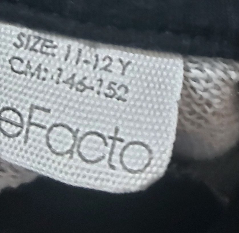 Gri Baskılı kapsonlu Erkek Çocuk Sweatshirt - Görsel 2