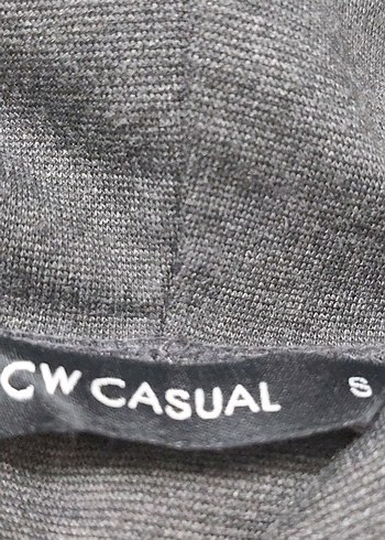 Gri Yüksek Yakalı Tunik - Görsel 3