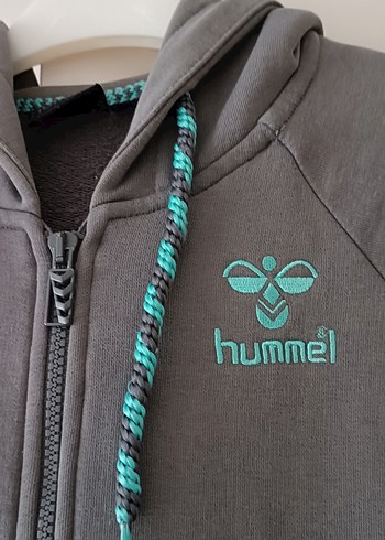 s Beden Hummel Kadın Gri Fermuarlı Sweatshirt