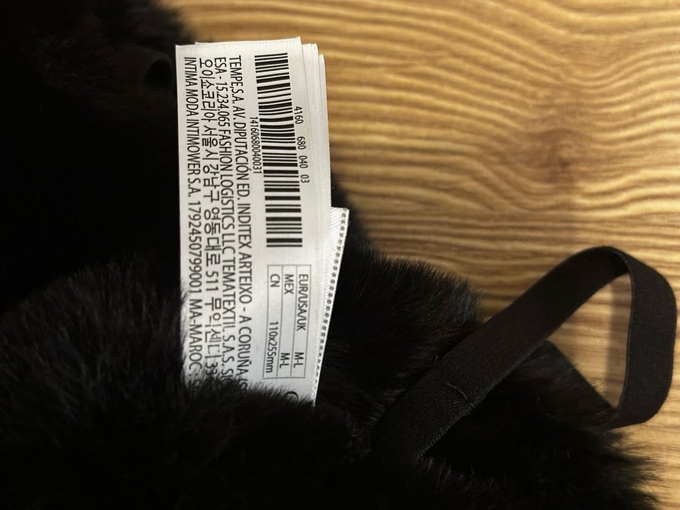 Oysho ski tüylü eldiven - Görsel 4