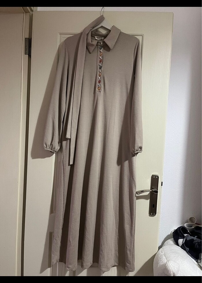 Tesettür elbise kışlık - Görsel 2