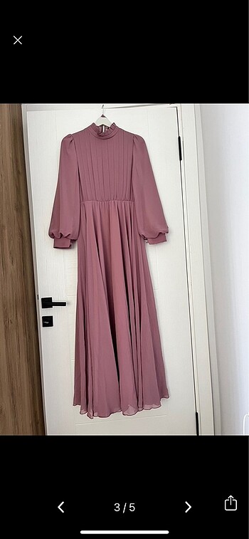 Tesettür abiye şalıyla birlikte - Görsel 3