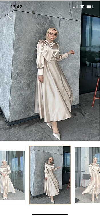 Saten abiye - Görsel 5