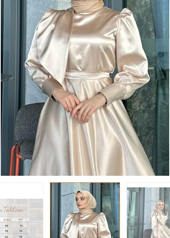 Saten abiye - Görsel 2