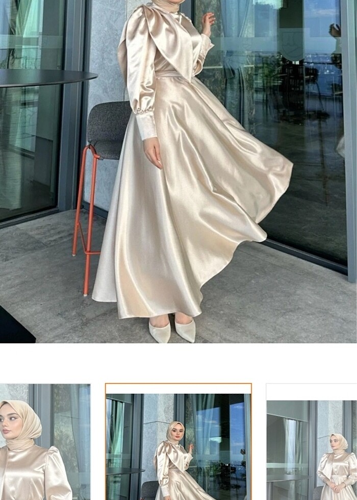 Saten abiye - Görsel 3