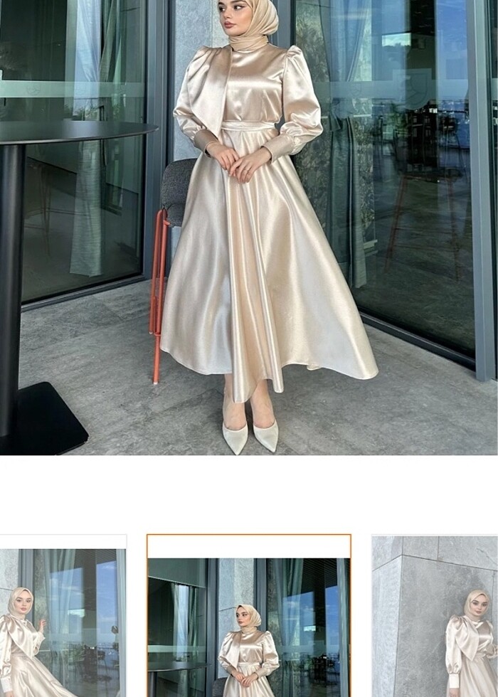 Saten abiye - Görsel 4