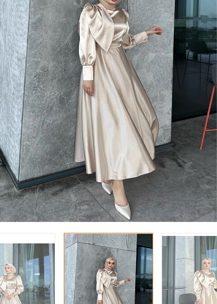 Saten abiye - Görsel 5