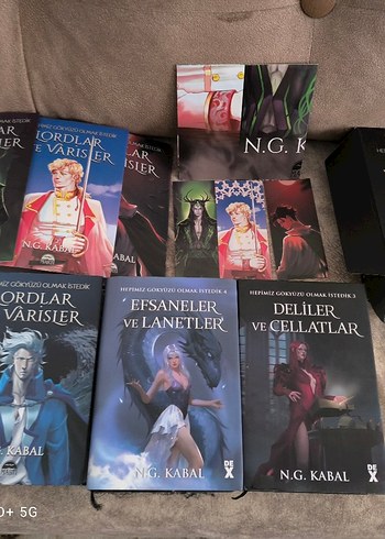 N.G. Kabal - Ordlar, Efsaneler ve Deliler Serisi