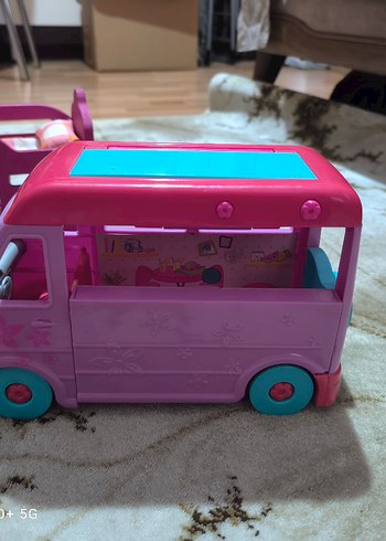 Pastel Pembe Çocuk Oyun Mobilya Seti - Görsel 8