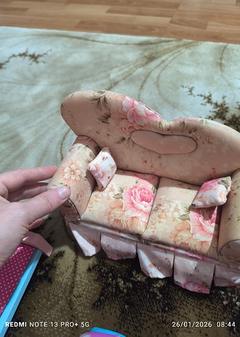 Pastel Pembe Çocuk Oyun Mobilya Seti - Görsel 4