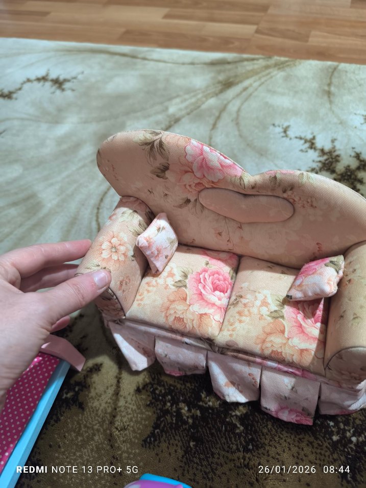 Pastel Pembe Çocuk Oyun Mobilya Seti - Görsel 4