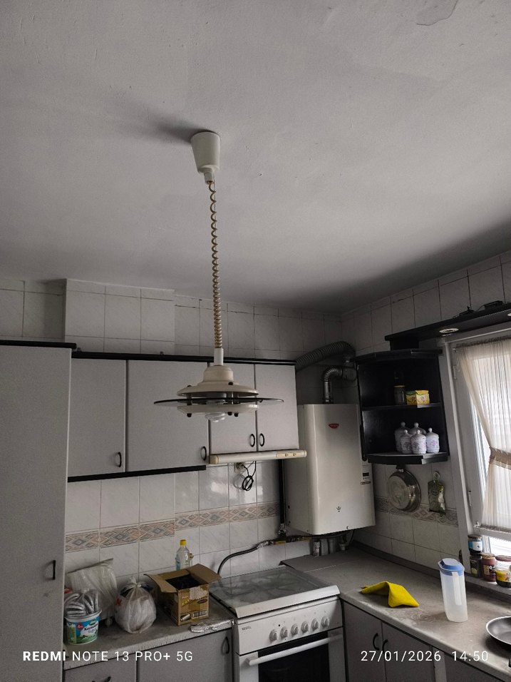 Bej ve Gri Tavan Lambası - Görsel 2