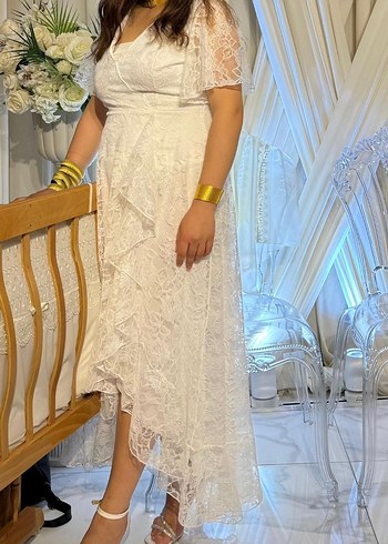 Beyaz Nikah/Mevlüt Elbisesi - Görsel 4