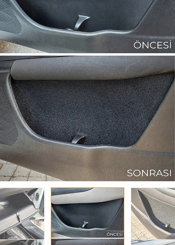 Araca Özel Lazer Kesim Konfor Seti - Görsel 4