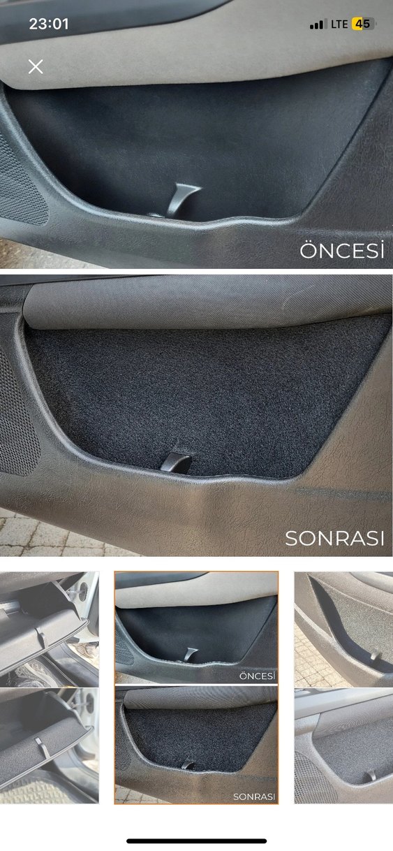 Araca Özel Lazer Kesim Konfor Seti - Görsel 4