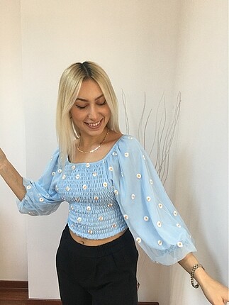 Papatyalı Bluz