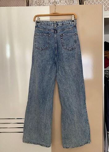28 Beden Bol paça kot pantolon