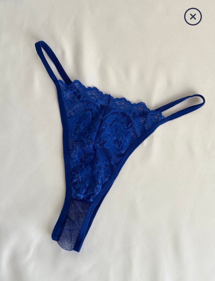 Lacivert Dantel Glamour Gotik Sütyen Takımı - Görsel 4