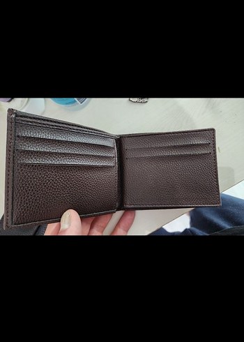 Koyu Kahverengi Erkek Cüzdan - Görsel 3