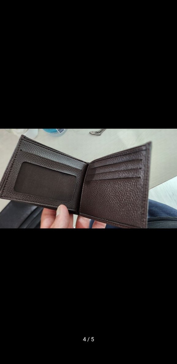 Koyu Kahverengi Erkek Cüzdan - Görsel 2