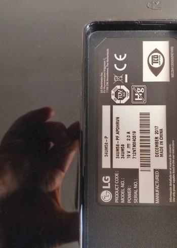 Beden Siyah LG Monitör