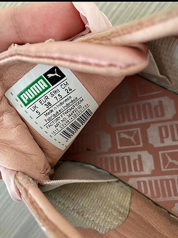 Puma Orijinal puma pembe ayakkabı