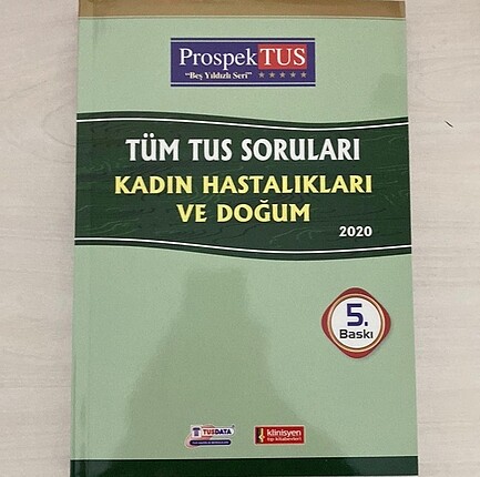 Prospektüs Tüm Tus Soruları Kadın Doğum