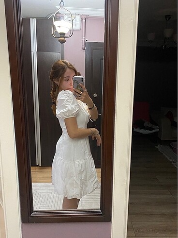 Trendyol & Milla Trenyolmilla beyaz elbise