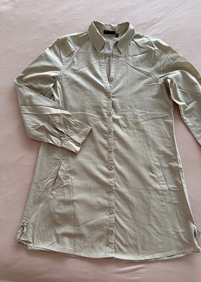 LC WAIKIKI gömlek elbise - Görsel 4