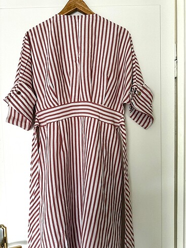 ZARA keten elbise - Görsel 5