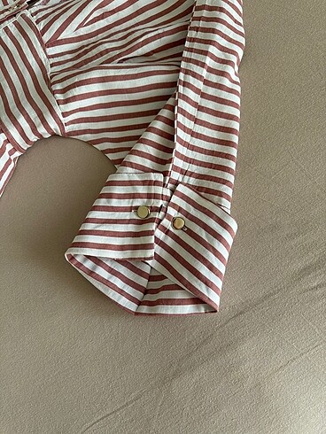 ZARA keten elbise - Görsel 15