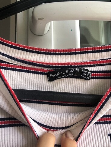 xs Beden beyaz Renk Bershka mini elbise