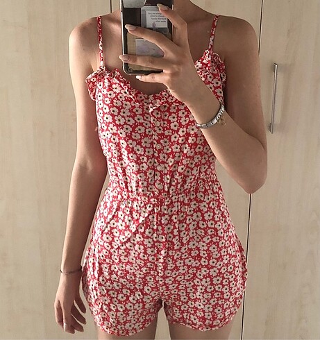 Bershka mini çiçekli elbise